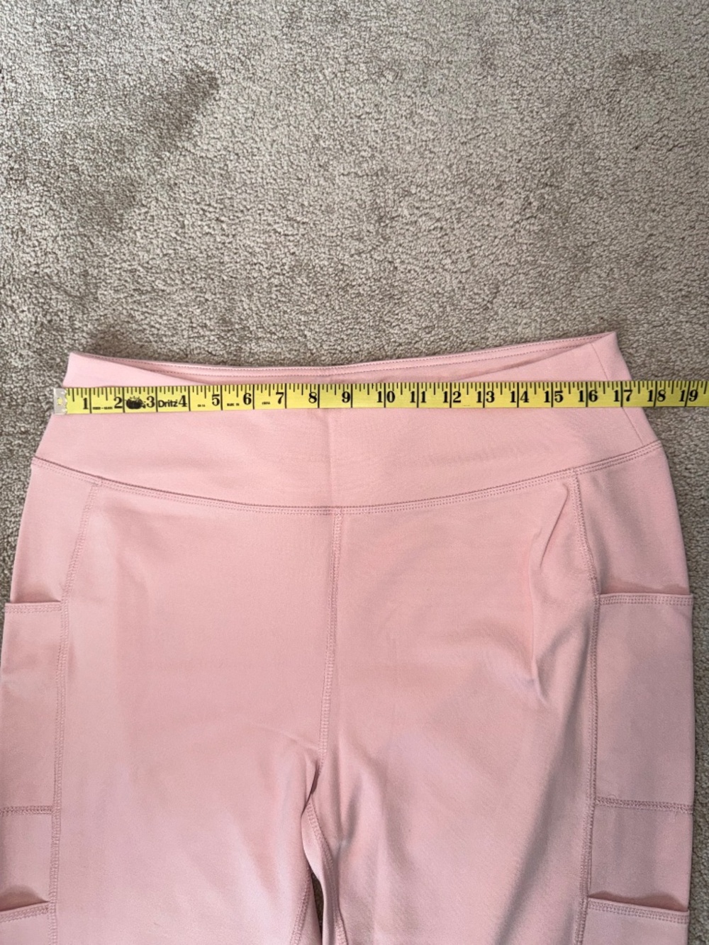 NWT Jaanuu Ponte Collection Blush Pink Choker Neck Scrub Set Flare Pants Women’s - Picture 12 of 16